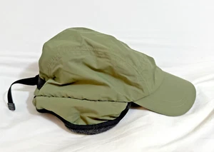 Lands End Fleece Lined Hat Men's Large XL Outdoor Adult Hike Camp Cap - Picture 1 of 8