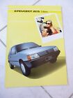 Peugeot 205 3 Deurs Doors 1985 Brochure Catalogue Commercial Sales Marketing