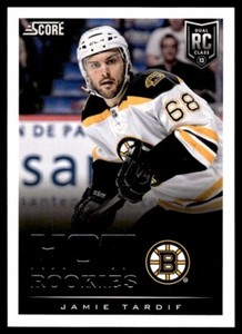 2013-14 SCORE HOT ROOKIES Jamie Tardif Rookie Boston Bruins #613 R127