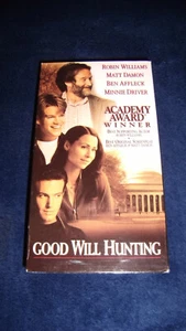 Good Will Hunting, (VHS, 1998), Matt Damon, Robin Williams, Ben Affleck - Picture 1 of 1