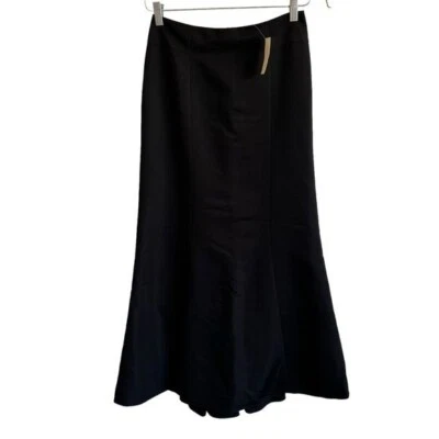 Maxi falda plisada formal negra Ann Taylor nueva con etiquetas, talla 2 Foto 1 de 4