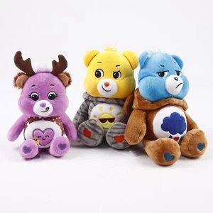 Konvolut 3 Care Bears Hoodie Friends süße Hirsch Kostüme kleine Plüschtiere - Bild 1 von 18