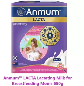 4 Boxes Anmum Lacta Lactating Milk for Breastfeeding Mom 650G & Express Ship - Picture 1 of 5