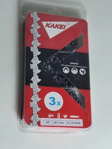 20 Inch Chainsaw Chain 3/8" Pitch .050" Gauge 72 Drive Links- 33RS 72 Fits MS311 - Picture 1 of 2