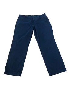 Mens INC International Concepts Slim Fit Flat Front Navy Pants 36 x 32 - Picture 1 of 9