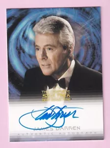 Star Trek DS9 Complete Deep Space autograph card a18 James Darren Vic Fontaine - Picture 1 of 2