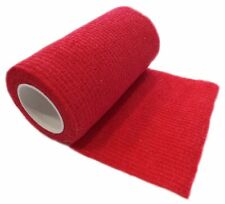 Haftbandagen - 1 Rolle  elastische Bandagen  4,5m Länge Rot