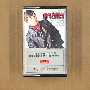 ERIC BURDON & THE ANIMALS GREATEST HITS Cassette Tape Rock Pop Psychedelic Rare - Picture 1 of 5