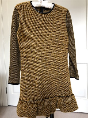 Abito Burberry Prorsum lana senape taglia M