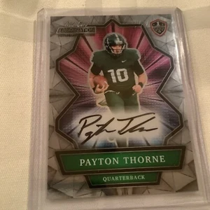 Payton Thorne Auto- 1st Card! 2021 Wild Card Alumination. Michigan St./Auburn - Picture 1 of 2
