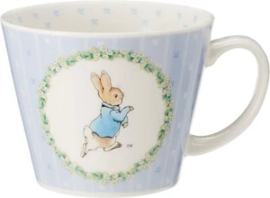 Peter Rabbit Soup Mug Cup Stripe 350ml PR321-36 Yamaka from Japan - Picture 1 of 4