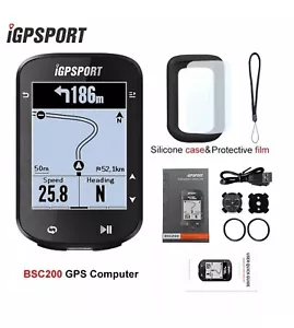 iGPSPort200s Bicycle Cycling GPS Odometer Mtb Road Bike Smart Speedometer Sensor - Picture 1 of 6