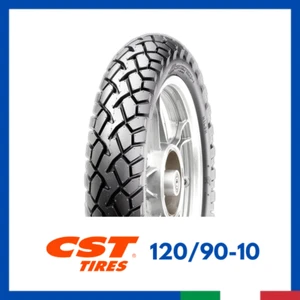 Copertone Gomma Pneumatico Ruota 120 90 10 scooter ciclomotore moto promo - Foto 1 di 1