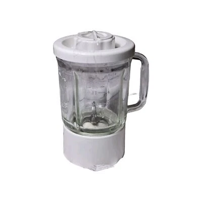 KitchenAid Blender KSB5WH4 白色 40 盎司/5 杯原始设备制造商玻璃替换水罐/罐 — 第 1/4 张图片