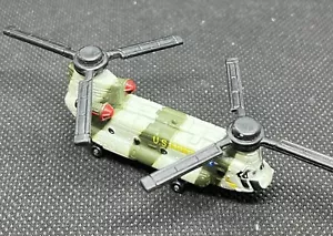 MICRO MACHINES Military Boeing CH-47 Chinook Mini Helicopter Aircraft Galoob - Picture 1 of 6