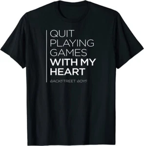 Backstreet Boys Quit Playing Games With My Heart T-Shirt - Picture 1 of 3