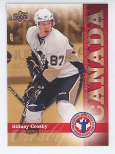 2010 UPPER DECK NATIONAL HOCKEY CARD DAY #6 SIDNEY CROSBY PITTSBURGH PENGUINS