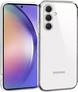 For Samsung Galaxy A54 5G Case with Clear Heavy Duty Shockproof Slim Back Cover - Picture 1 of 5