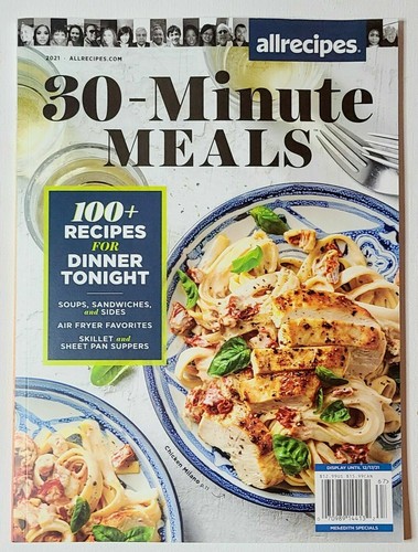 ALLRECIPES MAGAZINE 2021, 20-MINUTES MEALS, 100+RECIPES FOR DINNER ...