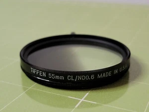 Tiffen 55mm CL ND0.6 Glass Lens Conversion Filter 55 mm USA - Picture 1 of 2