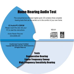 AT Home Hören Audio Test Töne CD - Picture 1 of 1
