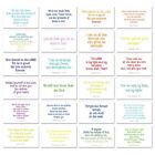 60 Mini Positivity Scripture Cards Prayer Cards with Assorted Bible Verses Pe...