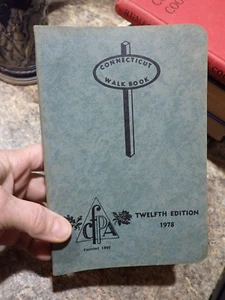 1978 Connecticut Walk Book 12th Twelfth Edition - maps - binder format - Picture 1 of 4