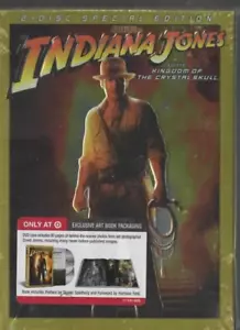 INDIANA JONES KINGDOM OF THE CRYSTAL SKULL TARGET EXC BOOK DVD BRAND NEW SEALED - Picture 1 of 5