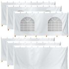 20x40 Blockout Sidewall Kit for Party Tents 7 Ft Tall Sides Solid and Window