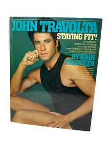 STAYING FIT John Travolta - Hardcover mit Schutzumschlag - 1984 Fitness Dance Fame - Bild 1 von 8