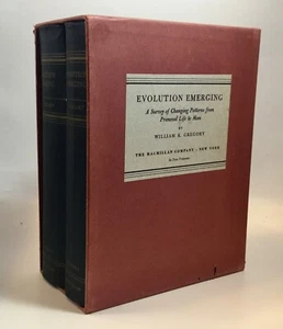 Gregory EVOLUTION EMERGING A Survey of Changing Patterns 2 Vols. 1951 - Imagen 1 de 12