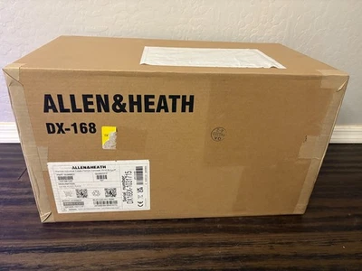 Allen & Heath DX168 16 XLR Input / 8 XLR Output 96kHz Portable Expander DX-168 - Image 1 of 2