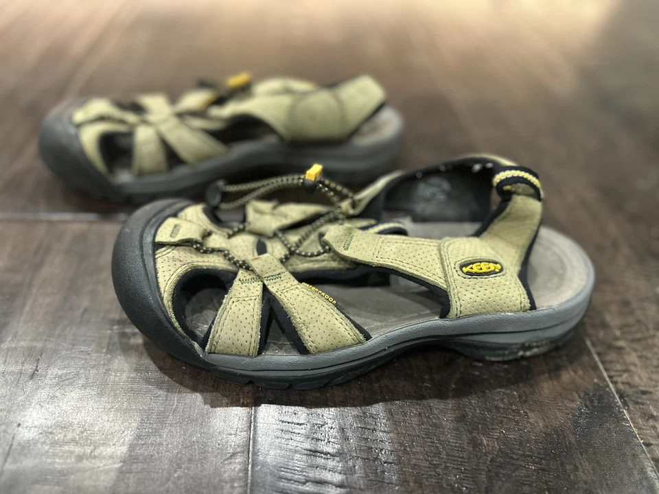 Mujer Keen Whisper Sandalias Verde Impermeable Senderismo Aire Libre Zapatos 0108 Talla 8.5 Foto 1 de 4