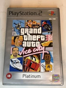 Sony PlayStation 2 Grand Theft Auto Vice City Rockstar Games - Picture 1 of 5
