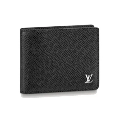Louis Vuitton Multiple Taiga Wallet Black M30295 54449790 - Image 1 of 4