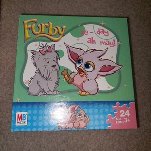 Furby Puzzle ee-day ah may! 24 Stck. 10 x 13 Zoll Milton Bradley Großes Stück Versiegelt Neu - Bild 1 von 4
