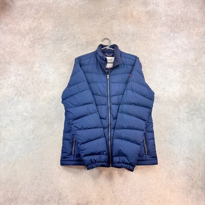 Tommy Hilfiger Denim Duck Down Puffer Jacket Blue Size Medium - Image 1 of 4