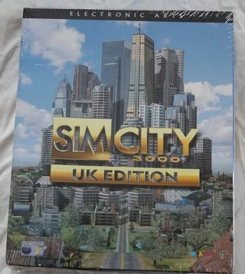 SIM CITY 3000 UK EDITION PC CD Rom Original SIMCITY BIG BOX Sealed Nostalgie  - Bild 1 von 3