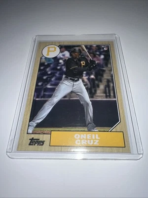 2022 Topps Archives - 1987 Topps Design Oneil Cruz #211 (RC) - Image 1 of 2
