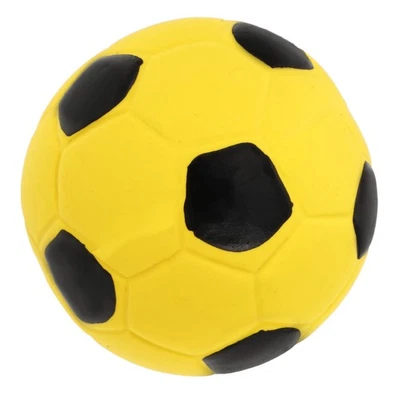  Calcio figura cane molare giocattolo in lattice di lattice di produzione suono - Immagine 1 di 4