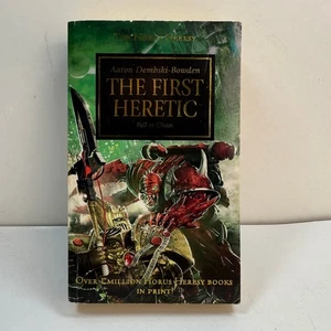 First Heretic by Aaron Dembski-Bowden - Horus Heresy Warhammer 40k Paperback - Picture 1 of 13