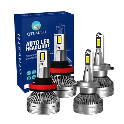 H8/H9/H11 H7 LED High Beam Fog Light 12V 6000K To 2001-2005 Audi Allroad Quattro - Image 1 of 4