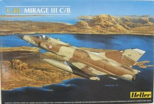 Scatola graffiata/dentata 1/48 Heller Mirage III C/B 80411 MAK48-250404-1 - Foto 1 di 10