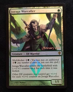 Joraga Warcaller Worldwake 2010 Release Event Promo Foil Stamped MTG Card - Picture 1 of 2