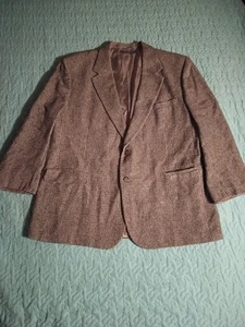 Vintage Brooks Brothers 100% Camel Hair Blazer Jacket Two Button Men's Size 48 R - Picture 1 of 9