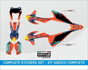 Set Graphic Adhesive For KTM EXC Exc-F 2020 2021 2022 2023 - Models 2 & 4 Stroke - Imagen 1 de 2