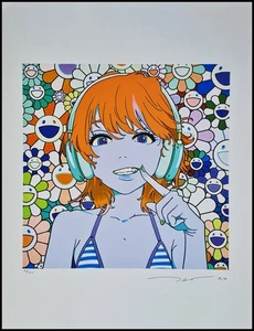 TAKASHI MURAKAMI *Smile_02* 65x 50 cm*Lithografie*Kunstdruck*limitiert # 40/300 - Picture 1 of 7