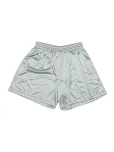 Score Boys Silver Athletic Shorts S Youth - Picture 1 of 2