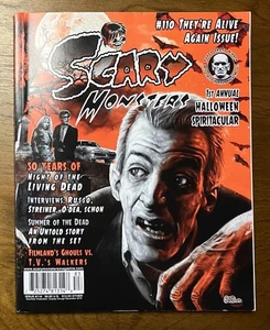 Revista Scary Monsters #110 50 años de La Noche de los Muertos Vivientes George Romero - Imagen 1 de 5