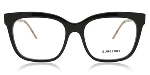 Burberry BE2271 Black Eyeglass Frame 54mm Demo Lens Italy W/ Case - Picture 1 of 5